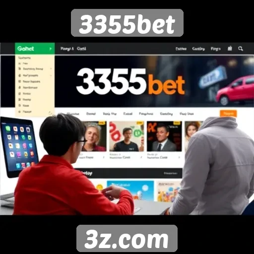 Avaliação da experiência do usuário no site 3355bet